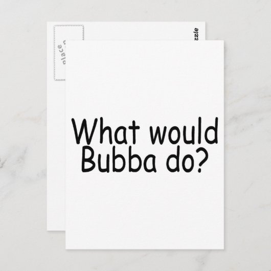 ババがしたら赤い首 ポストカード (正面/裏面)