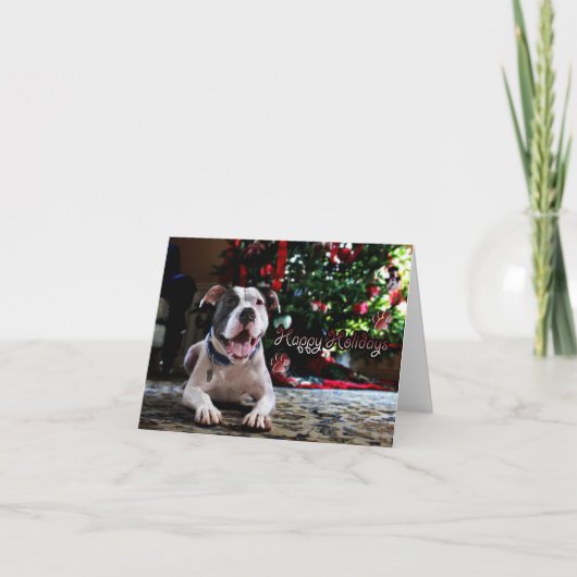 ババのホリデーウィッシュ シーズンカード (正面)