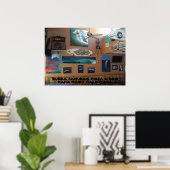 ババの古い場所 ポスター (ホームオフィス)