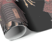 ババのYaga小屋の黒 ラッピングペーパー (ロールコーナー)