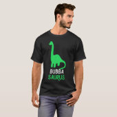 ババザウルス 恐竜 ディノサウルス BubbaSaurus 面白い カワイイ Tシャツ (正面フル)