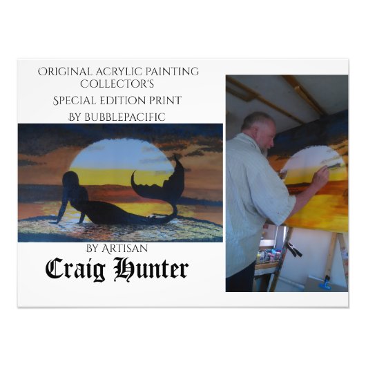 ババス人魚 フォトプリント            (正面)