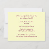 バババアベビー 招待状 (裏面)