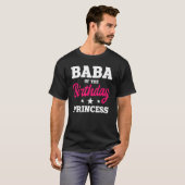 バババオブザ誕生日プリンセスパーティーブデイセガティ Tシャツ (正面フル)