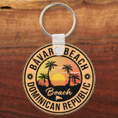 バババロドミニカ共和国ヴィンテージ土産 キーホルダー (正面)