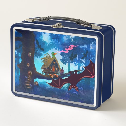 ババヤガズバードハウス メタルランチボックス (正面)