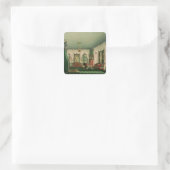 ババリアのエリザベスの寝室 スクエアシール (バッグ)