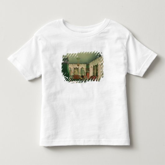 ババリアのエリザベスの寝室 トドラーTシャツ (正面)