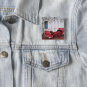 ババリアのエリザベスの寝室 缶バッジ (インサイチュ)