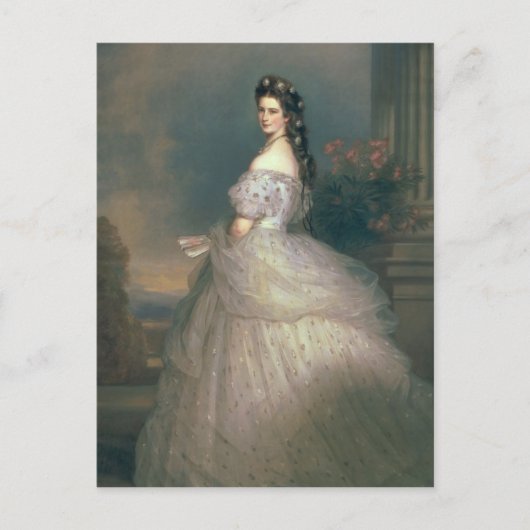 ババリアのエリザベス ポストカード (正面)