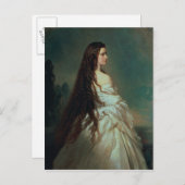 ババリアのエリザベス ポストカード (正面/裏面)