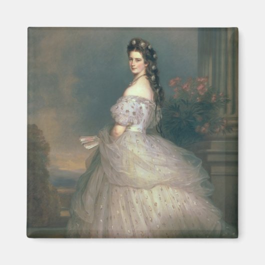 ババリアのエリザベス マグネット (正面)