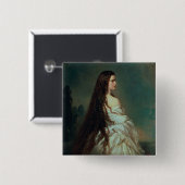 ババリアのエリザベス 缶バッジ (正面&裏面)