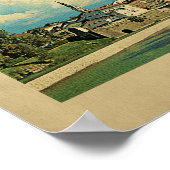 ババリアのポスターヴィンテージ旅行ドイツのバートトルズ ポスター (角)