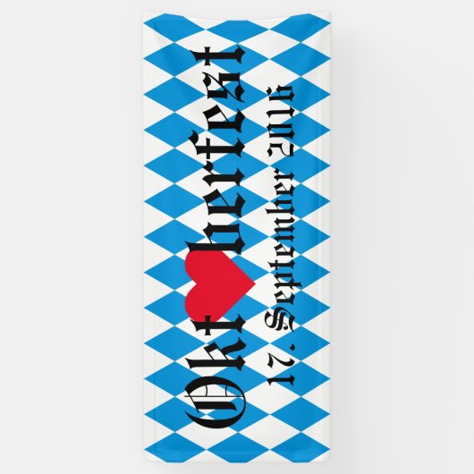 ババリアの旗のドイツの州はパターンを着色します 横断幕 (縦)