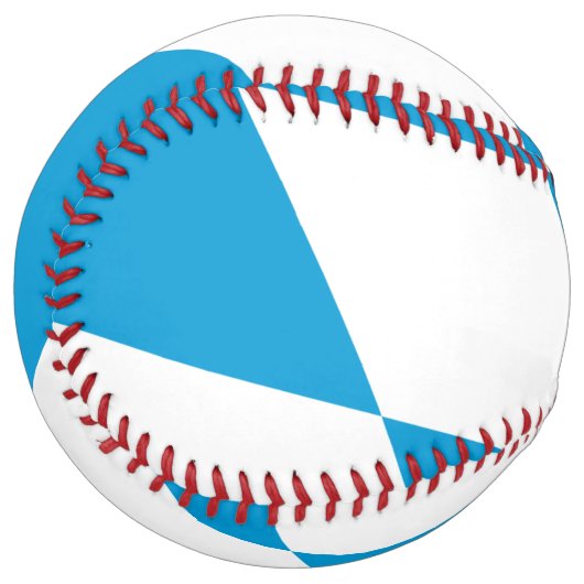 ババリアの旗を掲げた愛国的ソフトボール ソフトボール (正面左)