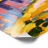 ババリアの秋バイワッシリーカンディンスキー フォトプリント (角)