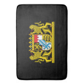 ババリアの紋章付き外衣 バスマット (正面縦)