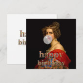 ババリアの美女と風船ガム お誕生日おめでとう (正面/裏面)