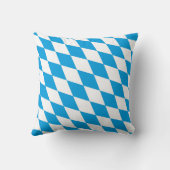 ババリアドイツダイヤモンド国旗のデザイン クッション (裏面)