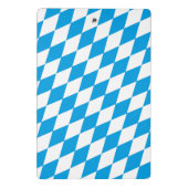 ババリアドイツダイヤモンド国旗のデザイン ミニクリップボード (裏面)