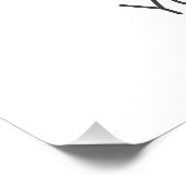 ババリアドイツレトロ連邦州地図エーデルワイス ポスター (コーナー)