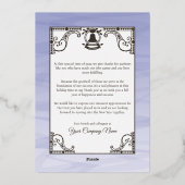 ババリアンタウン白熱［赤熱］光を放つライツスノーヴィレッジ 箔シーズンカード (裏面)