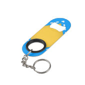 ババリアンブルー キーホルダー栓抜き (裏面アングル)