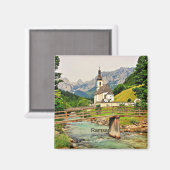 ババリアン・アルプス・ラムソー マグネット (正面/裏面)