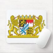 ババリア公式ドイツ記号の紋章付き外衣 マウスパッド (マウス)