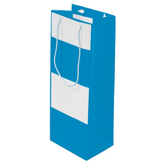 ババリア国旗のワイン抱き枕 ワインギフトバッグ (正面アングル)