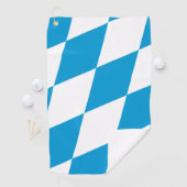 ババリア国旗を持つゴルフタオル（ドイツ） ゴルフタオル (インサイチュ)