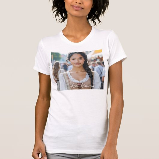 ババリア大好き Tシャツ (正面)