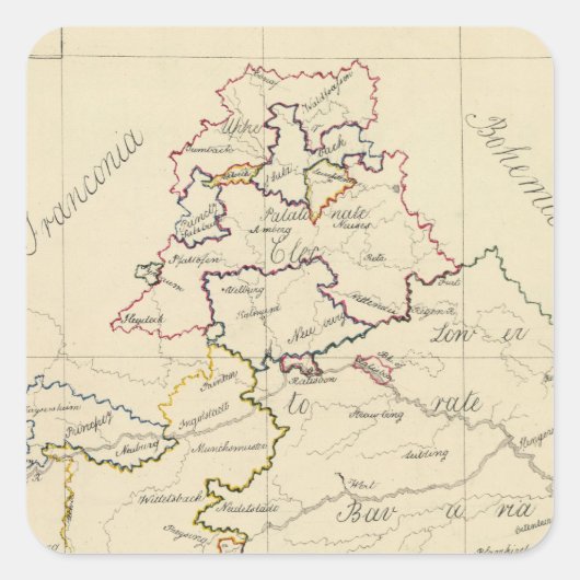 ババリア スクエアシール (正面)