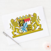 ババリア 長方形シール (封筒)