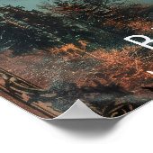 ババリアNeuschwanstein城ヴィンテージ ポスター (角)