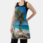 ババロビーチカリブのドミニカ共和国お土産 エプロン (インサイチュ)