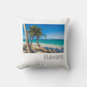 ババロビーチカリブのドミニカ共和国お土産 クッション (正面)
