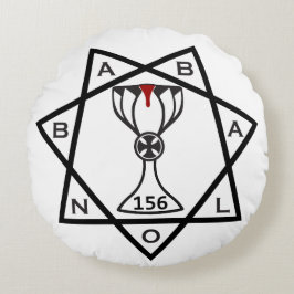 ババロン枕の星 ラウンドクッション
