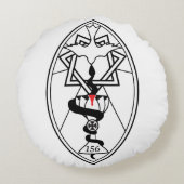 ババロン枕の星 ラウンドクッション (裏面)