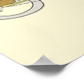 ババーは自転車に乗る ポスター (角)