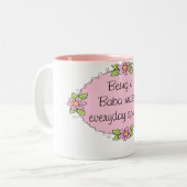 ババ毎日のSpeciallを作りますであることは ツートーンマグカップ (正面左)