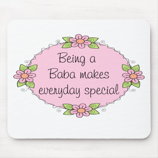 ババ毎日のSpeciallを作りますであることは マウスパッド (正面)