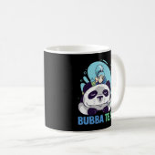ババ茶 - アニメ動物 - パンダ日本風 コーヒーマグカップ (正面右)