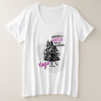 ババ・ヤガの家 プラスサイズTシャツ