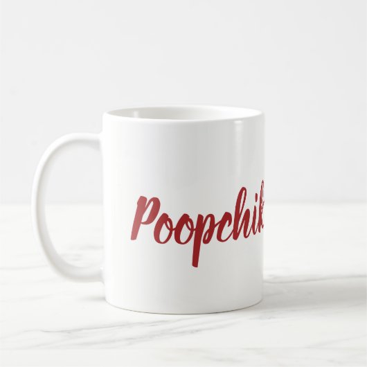 ババRaisaからのPoopchik及びハートのマグ コーヒーマグカップ (左)