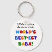 ババTシャ最高のツとギフトとして知られる キーホルダー (正面)