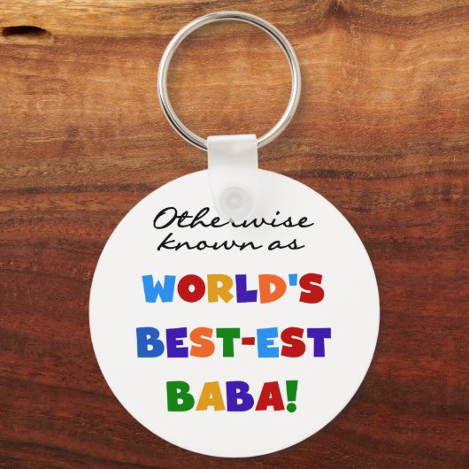 ババTシャ最高のツとギフトとして知られる キーホルダー (正面)