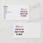 ババTシャ最高のツとギフトとして知られる 名刺 (正面/裏面)