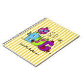 バパーソナライズされたグジャーナルとしてかわいい ノートブック (左側)